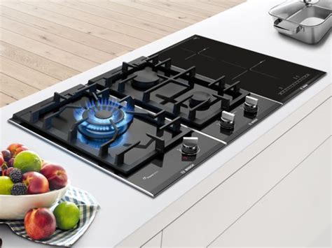 gas and electric combination hobs